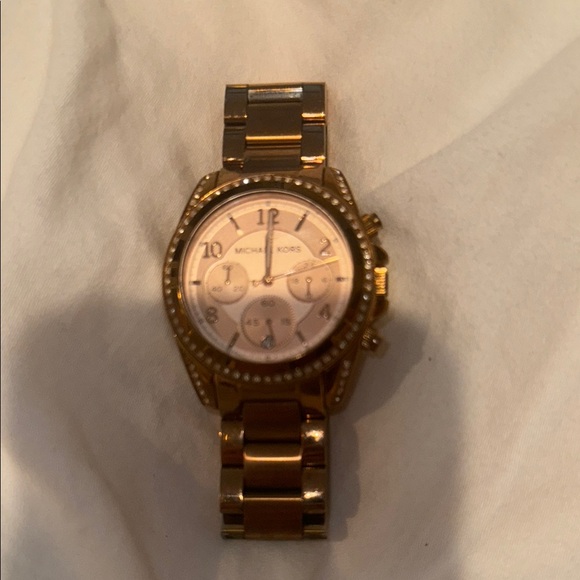 Michael Kors Gold Watch - Picture 3 of 5